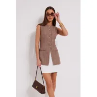 Костюм N.O.W 1578 кофейный, молочный