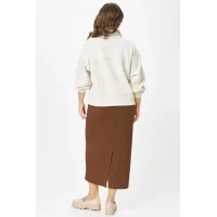 Костюм Карина Делюкс М-1394молочный молочно-коричневый