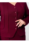 Костюм Zlata 4430 бордовый