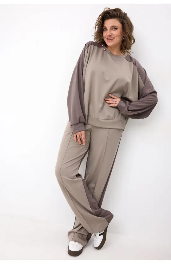 Костюм BegiModa 3102 фиолетовый кварц