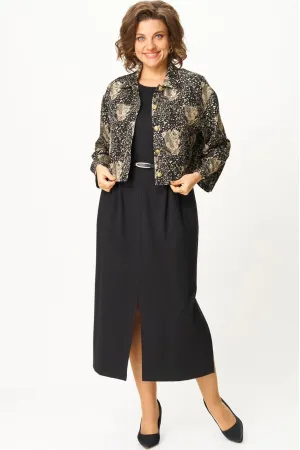 Костюм Svetlana Style 2181 черный+рыжий