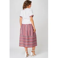 Костюм 2225 красная полоска