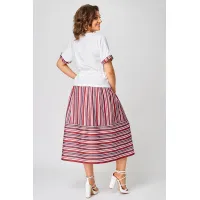 Костюм 2225 красная полоска