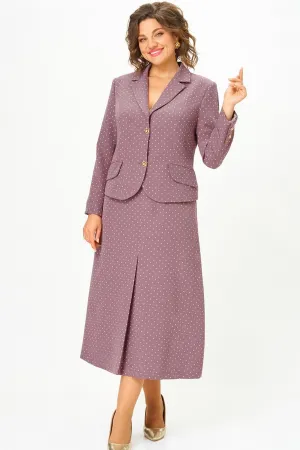 Костюм Svetlana Style 2140 какао_горох