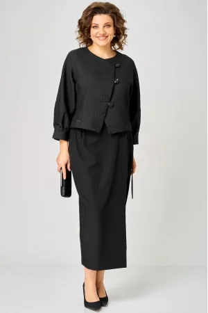 Костюм Michel Chic 1443 черный кубик