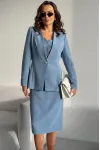 Костюм DilanaVIP 2106/1 голубой