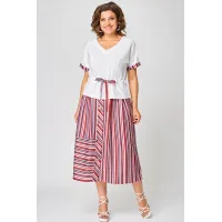 Костюм 2225 красная полоска