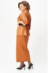 Костюм Michel Chic 1388-1 рыжий Костюм Michel Chic 1388-1 рыжий