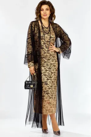 Костюм 25304 золотой + черный