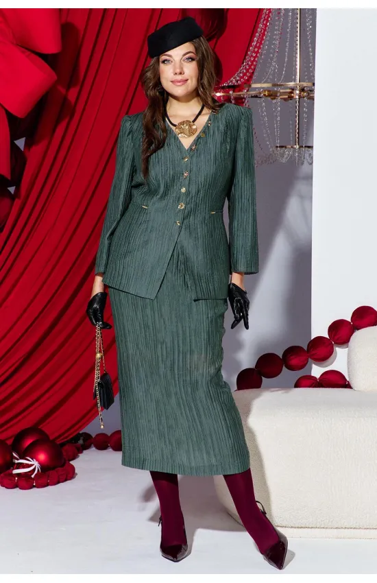 Костюм VITTORIA QUEEN 27533 темно-зеленый