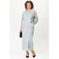Костюм Michel Chic 1399 зеленый + полоска