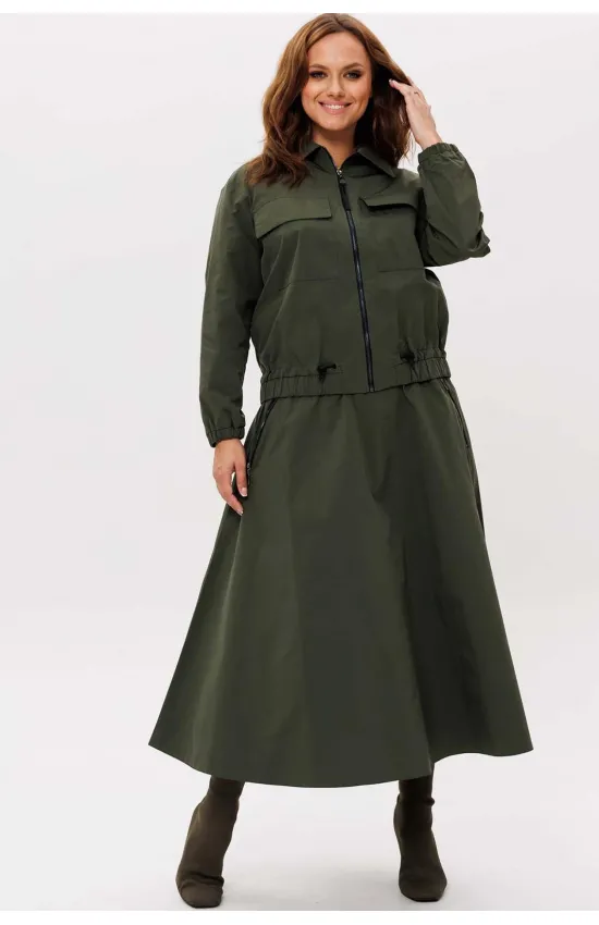 Костюм MisLana 1268 зеленый
