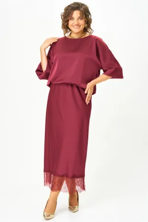 Костюм Карина Делюкс М-1410 бордо