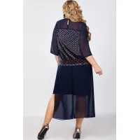 Костюм VOLNA 1391 сине-графитовый