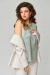 Костюм FITA 1461 серо-бежевый