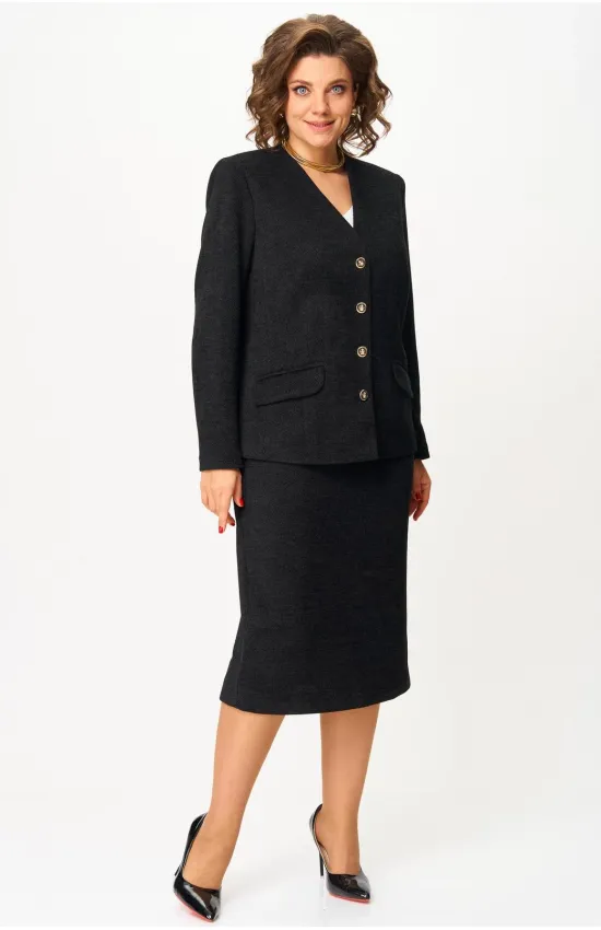 Костюм БелЭльСтиль 849-285/557-276 черный