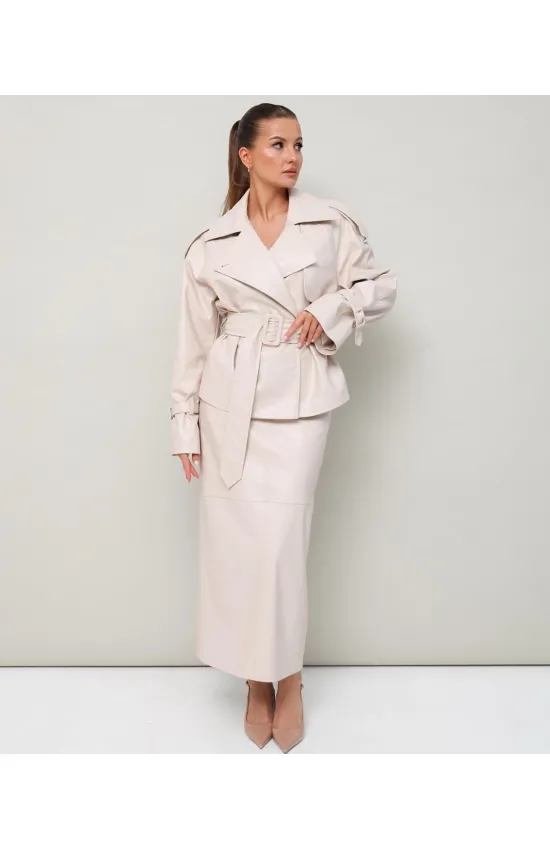 Костюм PUR PUR 11-412 Слоновая кость