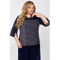 Костюм VOLNA 1391 сине-графитовый