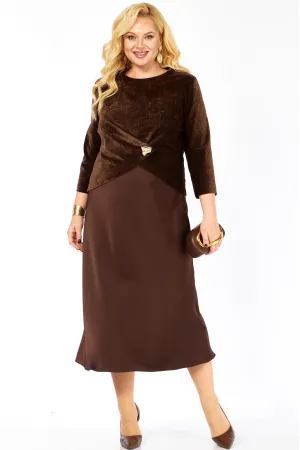 Костюм Элль-стиль 2452 шоколад