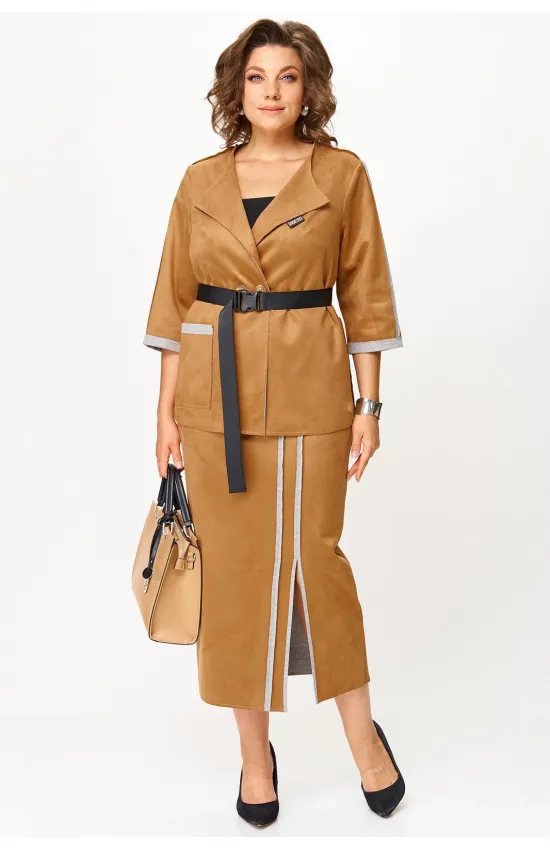 Костюм Michel Chic 1388-1 светло-коричневый