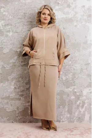 Костюм Anastasia 1224-1 бежевый