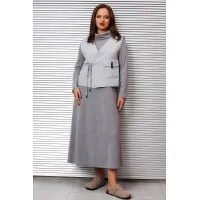 Костюм INVITE 6073-1 серый Костюм INVITE 6073-1 серый