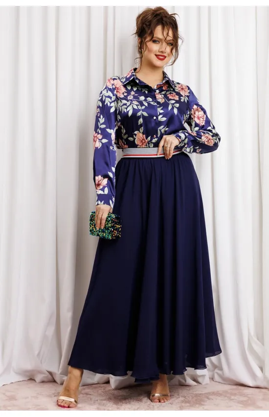 Костюм Anastasia 1313 темно-синий