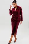 Костюм MisLana 1165/1 бордо Костюм MisLana 1165/1 бордо