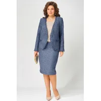 Костюм FITA 4055 Яника бежево-синий