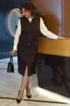 Костюм Alani 2436 коричневый+молоко