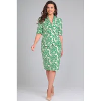 Костюм LeNata 22312 зеленые цветы Костюм LeNata 22312 зеленые цветы