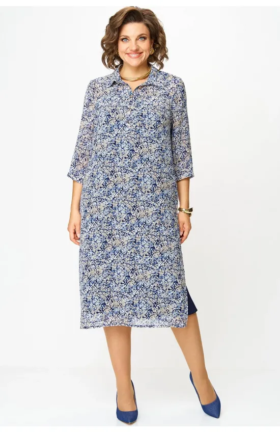 Костюм Lady Style Classic 1861/6 Синие тона