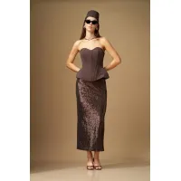 Костюм N.O.W 1639 Коричневый