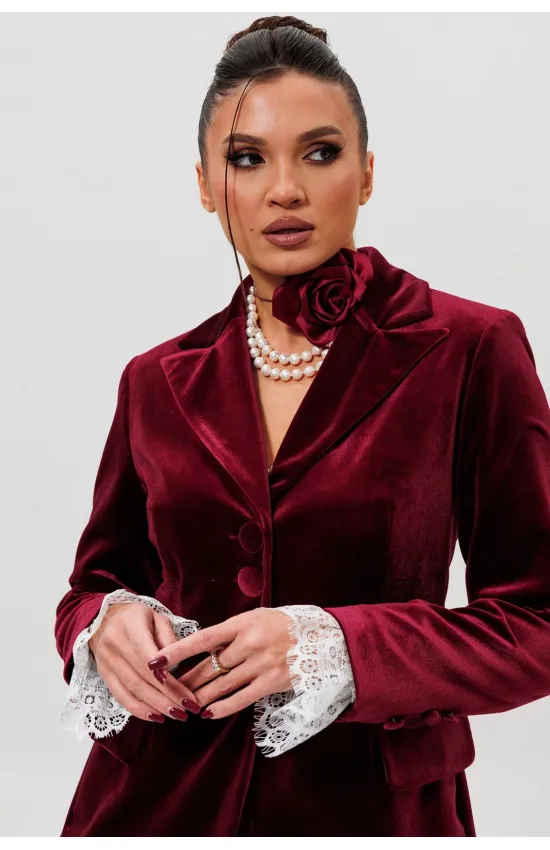 Костюм MisLana 1165/1м бордо