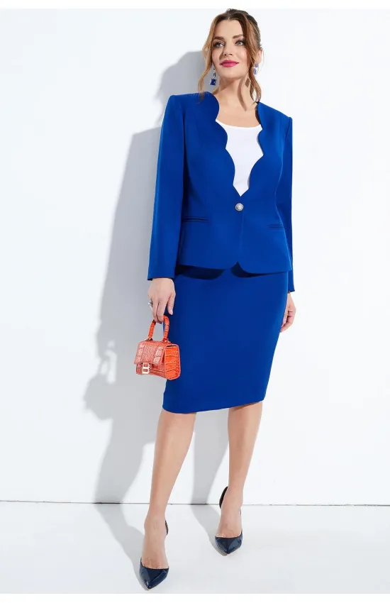 Костюм Lissana 5049 сапфировый