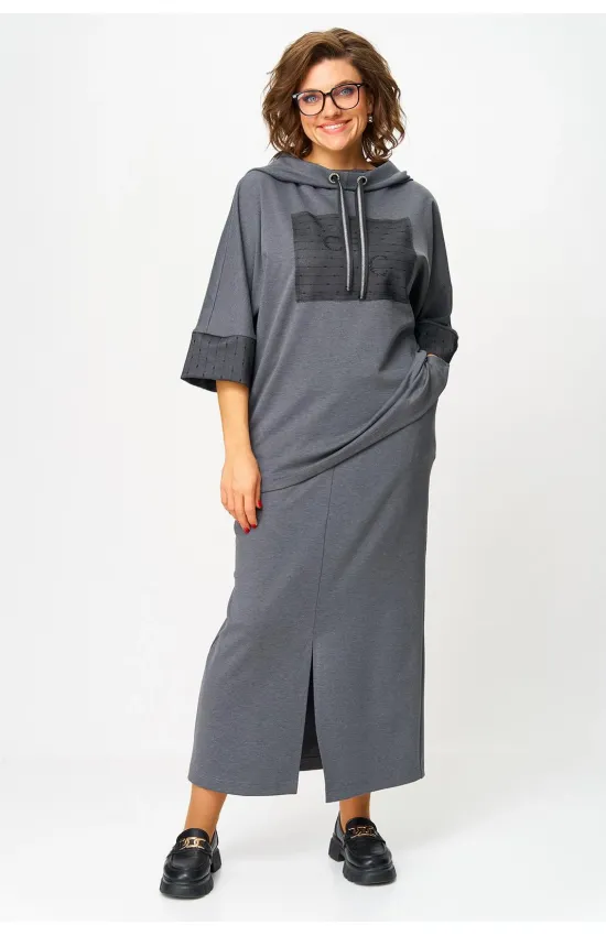 Костюм Michel Chic 1438 тёмно-серый