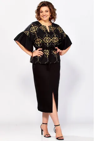 Костюм Mira Fashion 5685 черный