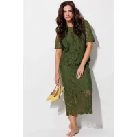 Костюм MisLana 1307 зеленый Костюм MisLana 1307 зеленый