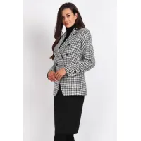 Костюм МиА Мода 1505 черный+белый