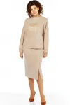 Костюм 1063 бежевый Костюм 1063 бежевый