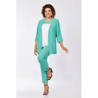 Костюм VI ORO 1135  бирюза Костюм VI ORO 1135  бирюза