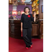 Костюм VI ORO 1233 черный