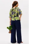 Костюм MisLana 11090 зеленый/синий