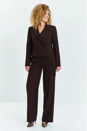 Костюм Euromoda 641 коричневый