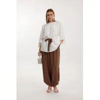 Костюм KALORIS 2310 молочный+коричневый