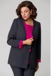 Костюм Мишель стиль 1145-1 графит + фуксия Костюм Мишель стиль 1145-1 графит + фуксия