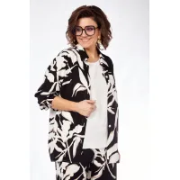 Костюм VI ORO 11231 черный-белый Костюм VI ORO 11231 черный-белый