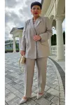 Костюм VITTORIA QUEEN 26033-1 светло-бежевый