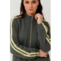 Костюм MisLana 1306 темносерый/лимонный