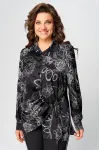 Костюм Кокетка и К 1307 черный